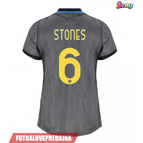 Lacne Ženy Futbalové dres Inter Milan John Stones #6 2026-27 Krátky Rukáv - Tretina